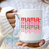 Mama Valentines Stacked Mug