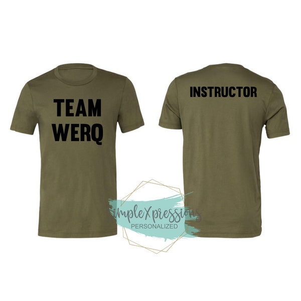 TEAM WERQ T-shirt