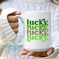 Lucky St. Patrick's stacked Mug