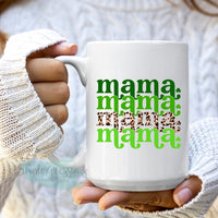 Mama St. Patrick's stacked Mug